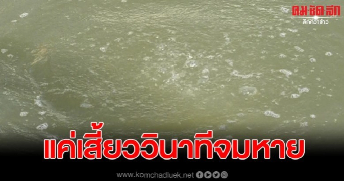 วงจรปิดจับนาทีชายแรงงานเรือประมง หัวทิ่มตกลงในแม่น้ำแม่กลอง