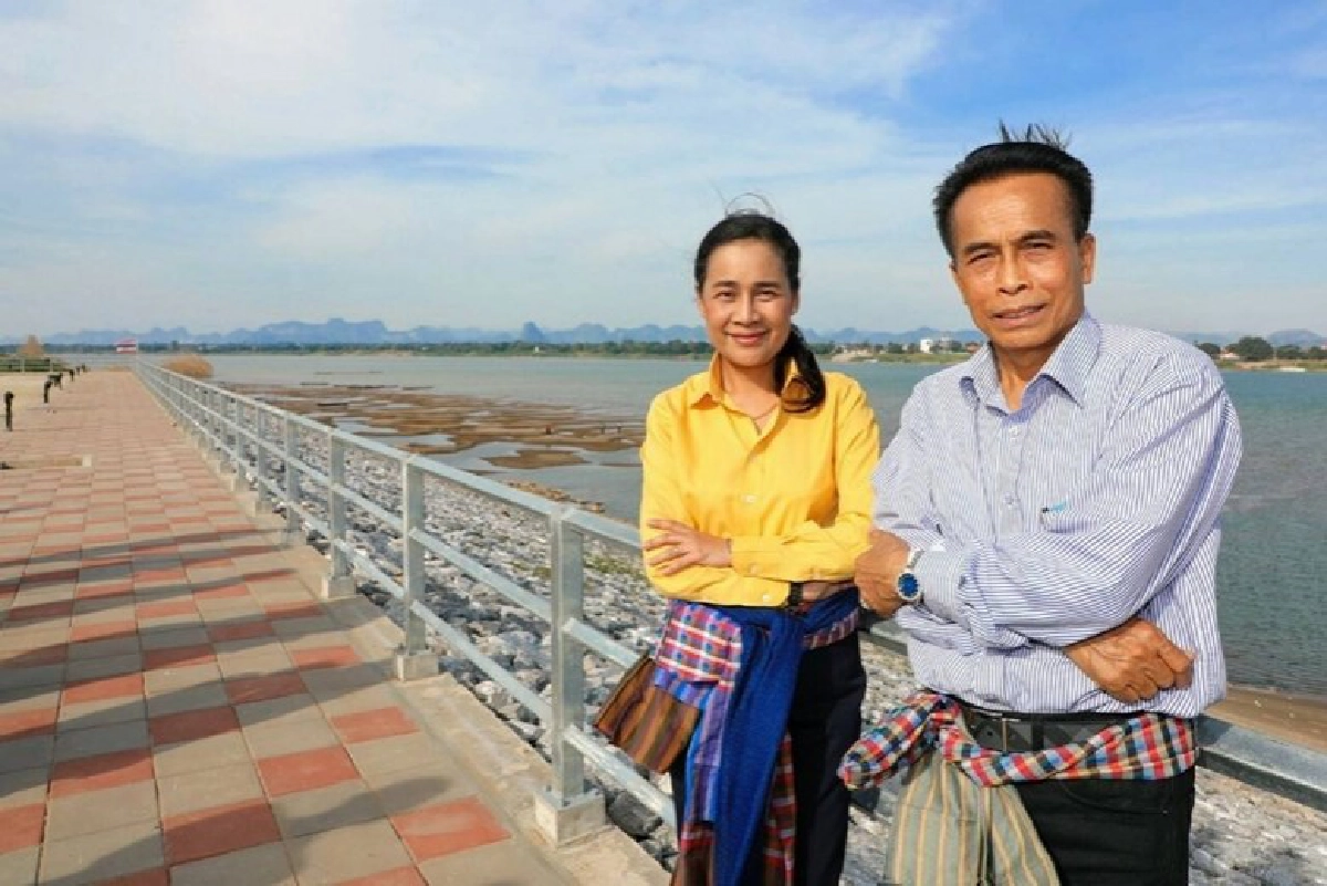 ครูโอ๊ะ ตรวจน้ำแล้งริมโขง หนุนวาระรัฐบาลเสนอเวทีอาเซียน