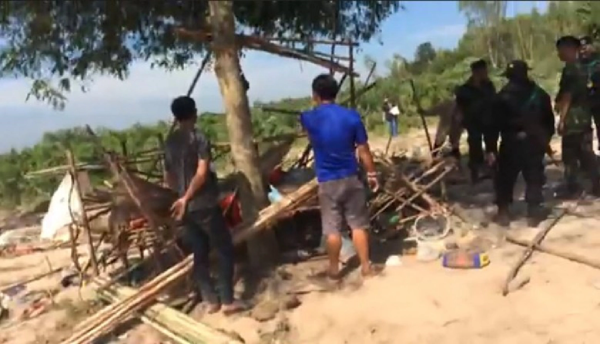 เกิดเหตุช้างป่า30ตัวบุกแคมป์คนงานทำร้ายคนงานจนเสียชีวิต