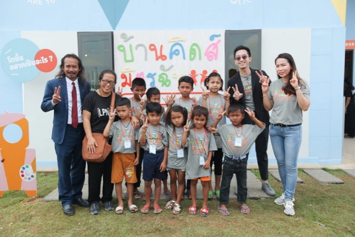 เอสซี แอสเสท สร้างศูนย์การเรียนรู้เด็กในแคมป์ก่อสร้างแห่งแรก