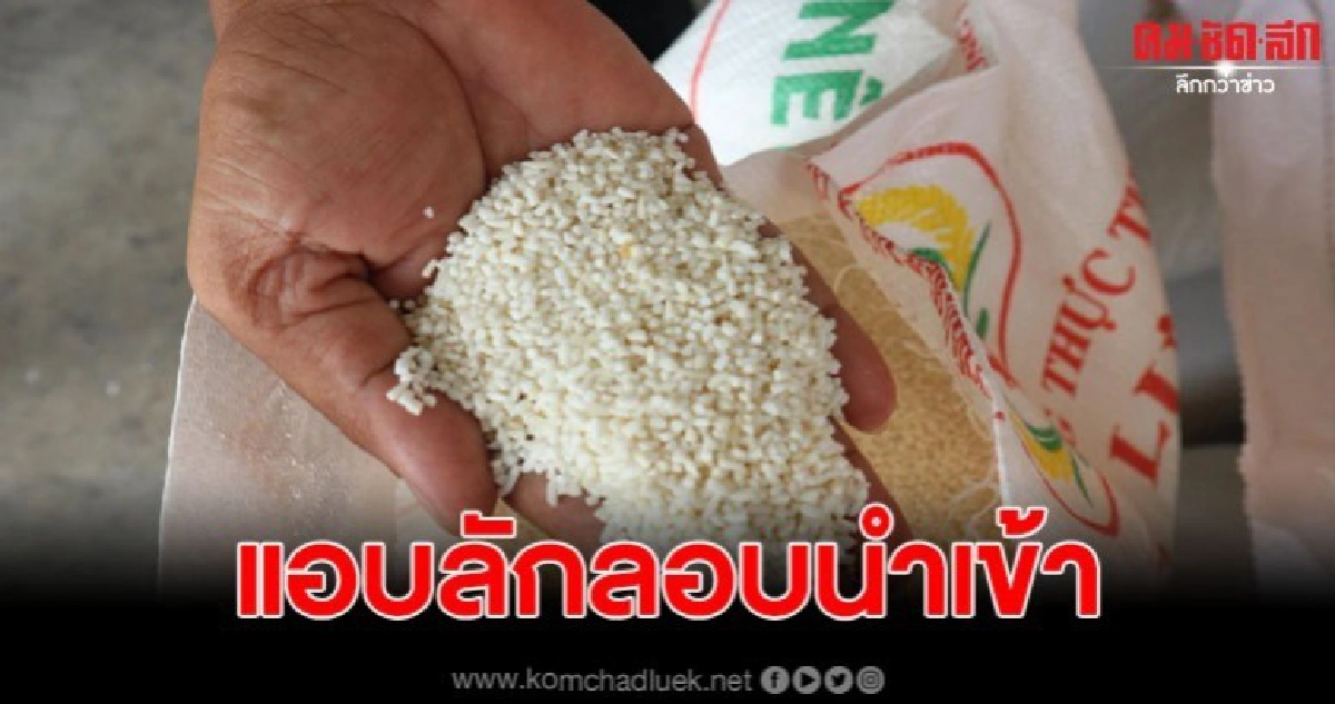 นายทุนฉวยโอกาส นำเข้าข้าวสารราคาถูก