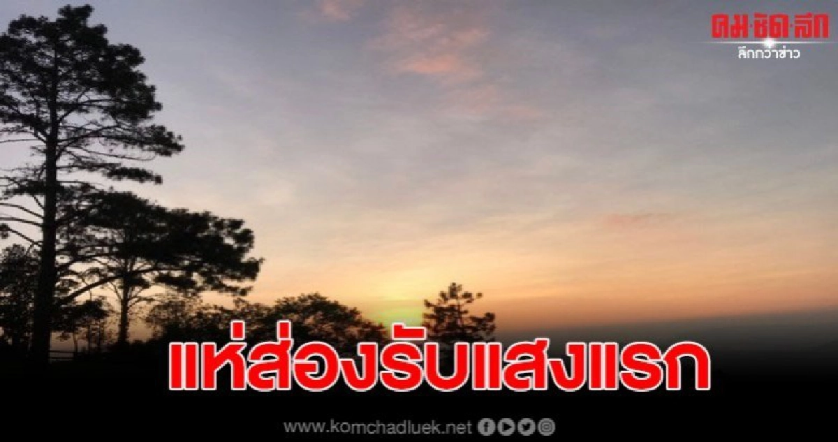 นทท ขึ้นสัมผัสอากาศหนาว ชมหมอก พระอาทิตย์ขึ้นยอดภูเรือ นทท ขึ้นสัมผัสอากาศหนาว ชมหมอก พระอาทิตย์ขึ้นยอดภูเรือ