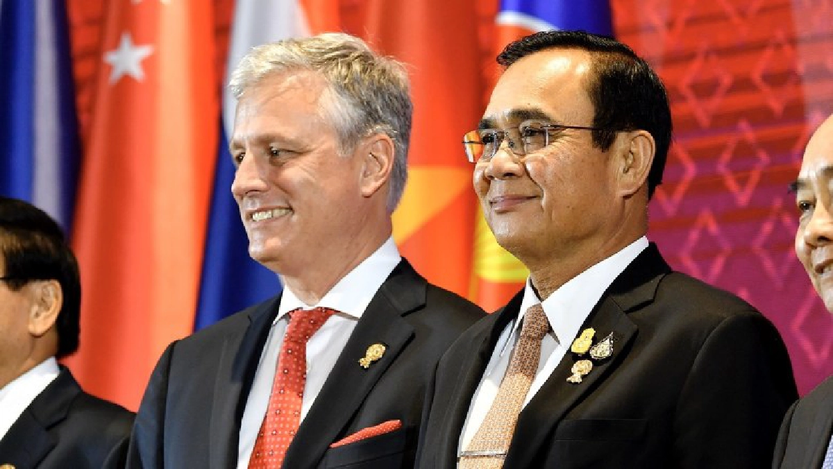 นายกฯอวยบทบาทสหรัฐฯ หนุน สันติภาพ-ความเจริญ ในอาเซียน