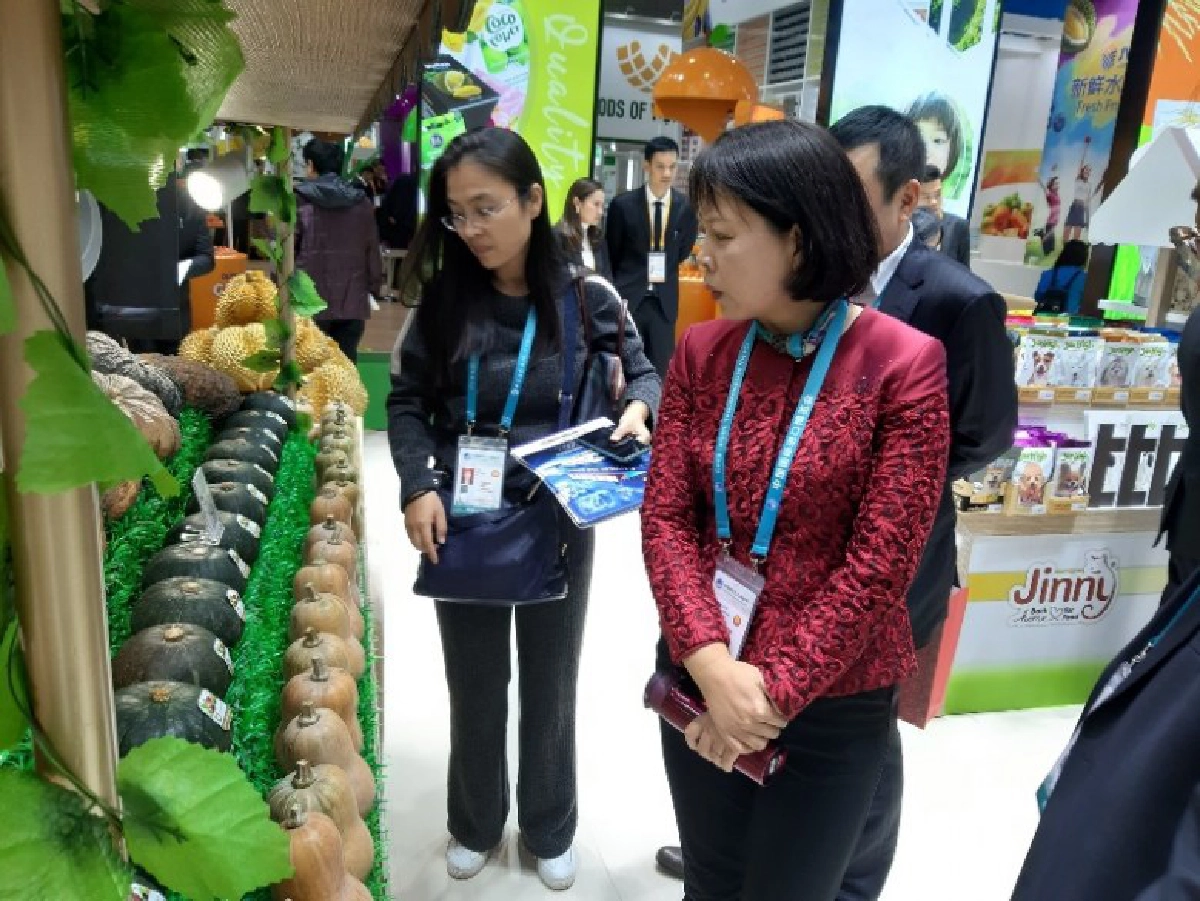 เจียไต๋ ร่วมงานมหกรรมแสดงสินค้านำเข้านานาชาติจีน (CIIE) 2019