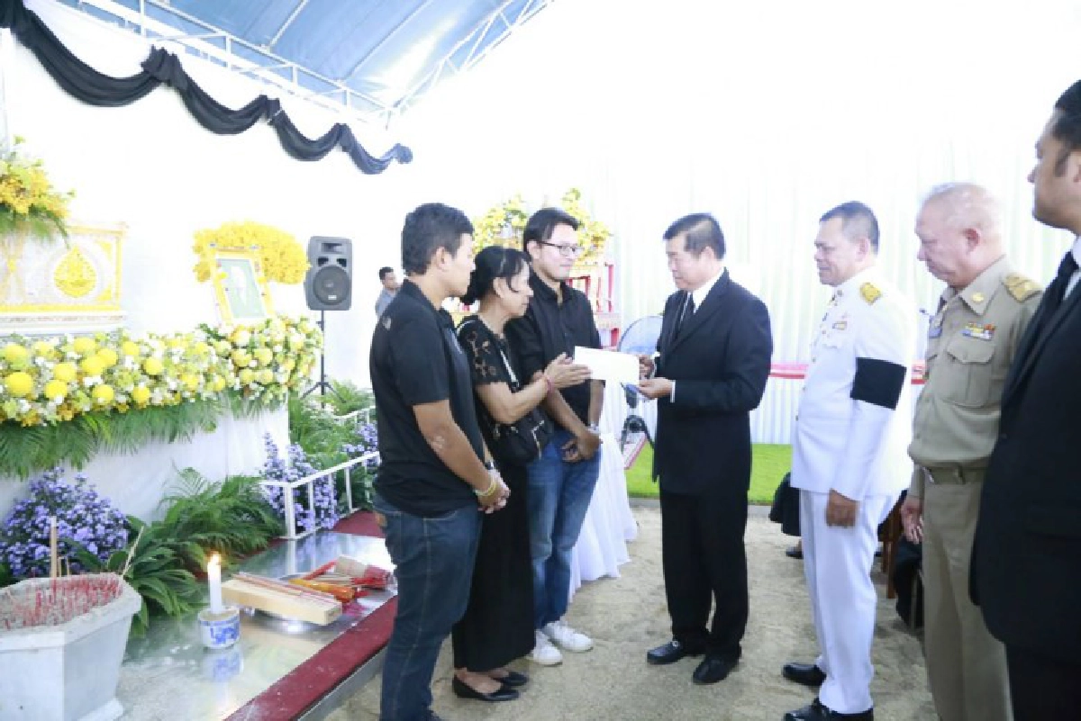 นิพนธ์ลงใต้ เป็นประธานพระราชทานเพลิงศพ ชรบ.ยะลา 
