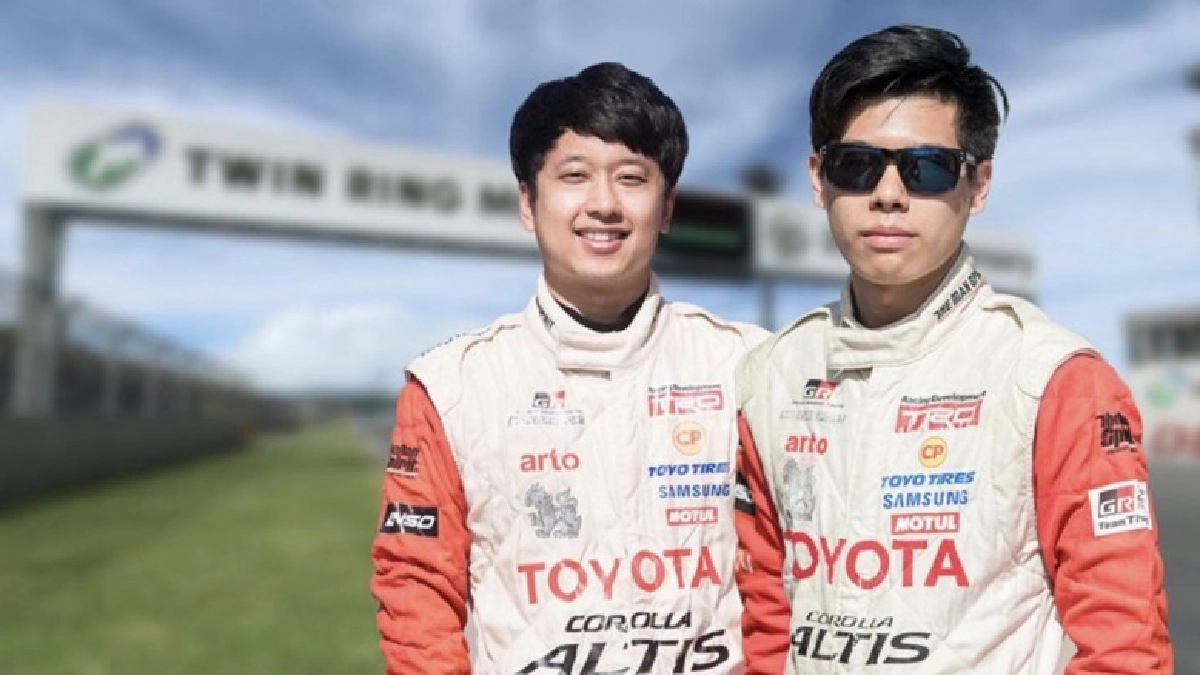 โตโยต้า กาซู เรซซิ่ง มอเตอร์สปอร์ต ส่ง ' พุทธมนต์-กฤษฎิ์ ' โตโยต้า กาซู เรซซิ่ง มอเตอร์สปอร์ต ส่ง ' พุทธมนต์-กฤษฎิ์ '