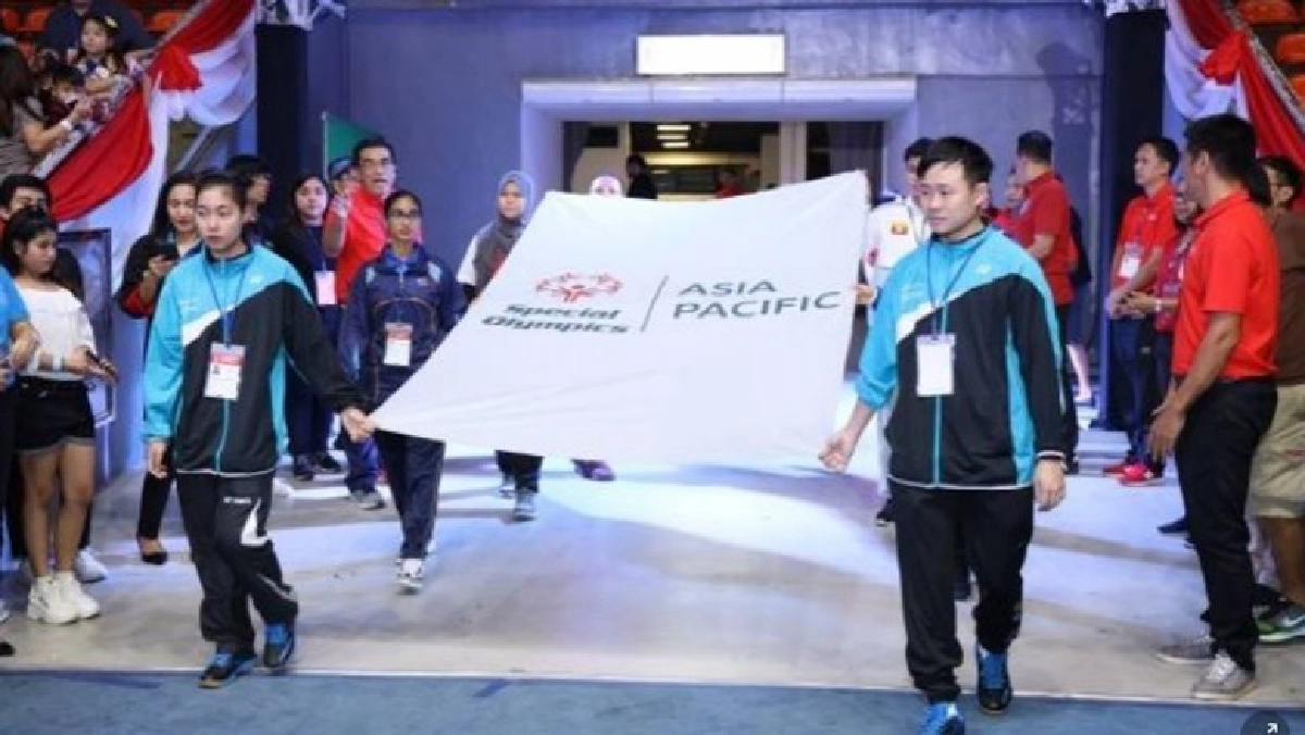 พิธีเปิดการแข่งขันชิงแชมป์สเปเชียลโอลิมปิค