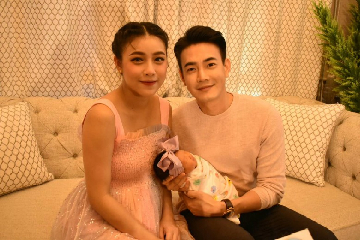 'ฟลุค-เปิ้ล' น้ำตารื้น วินาทีได้ยินเสียง ลูกสาว 'น้องจูนี่'