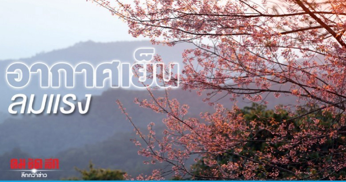 อากาศเย็น ลมแรง ระวังรักษาสุขภาพ อากาศเย็น ลมแรง ระวังรักษาสุขภาพ
