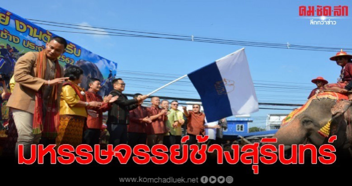 ประชาชนพร้อม นทท.แห่ร่วมกิจกรรม เลี้ยงโต๊ะจีนช้างครั้งที่ 19 ประชาชนพร้อม นทท.แห่ร่วมกิจกรรม เลี้ยงโต๊ะจีนช้างครั้งที่ 19