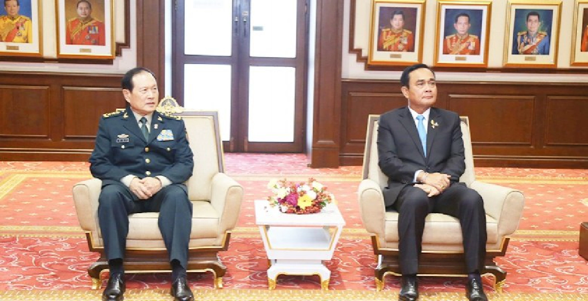 ไทย-จีน พร้อมเพิ่มพูนพัฒนาการทางทหาร