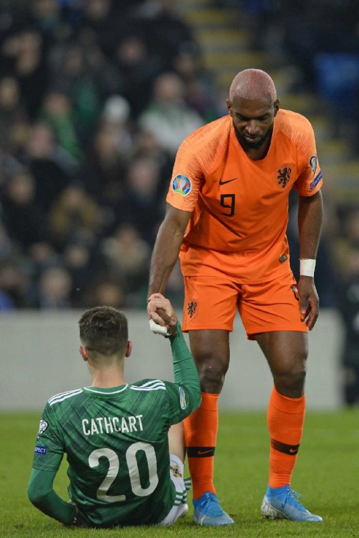 ฟานไดค์เผยความรู้สึกหลังพาดัตช์'ตีตั๋วยูโร'รอบสุดท้าย