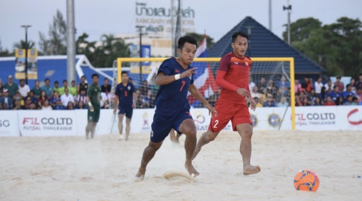 แข้งชายหาดไทย ผงาดแชมป์อาเซียนสมัยแรก