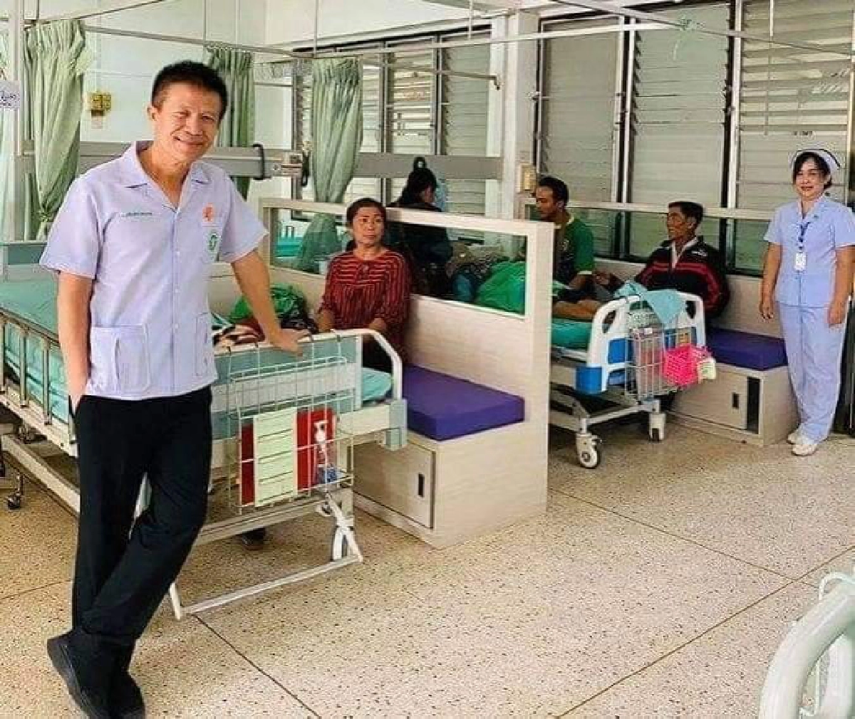 รพ.วังสามหมอ ปรับปรุงเตียงผู้ป่วย พร้อมมีที่พักญาติ