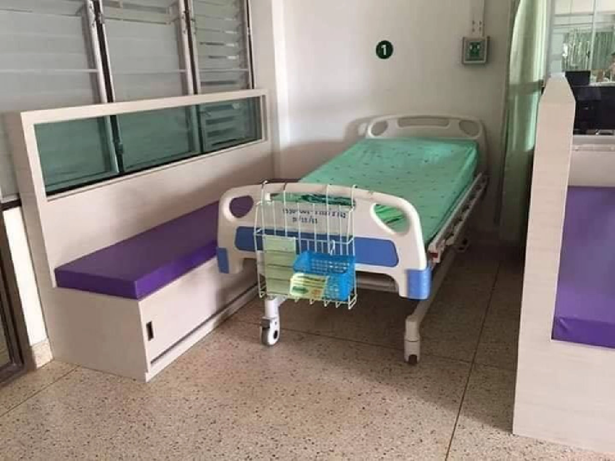 รพ.วังสามหมอ ปรับปรุงเตียงผู้ป่วย พร้อมมีที่พักญาติ