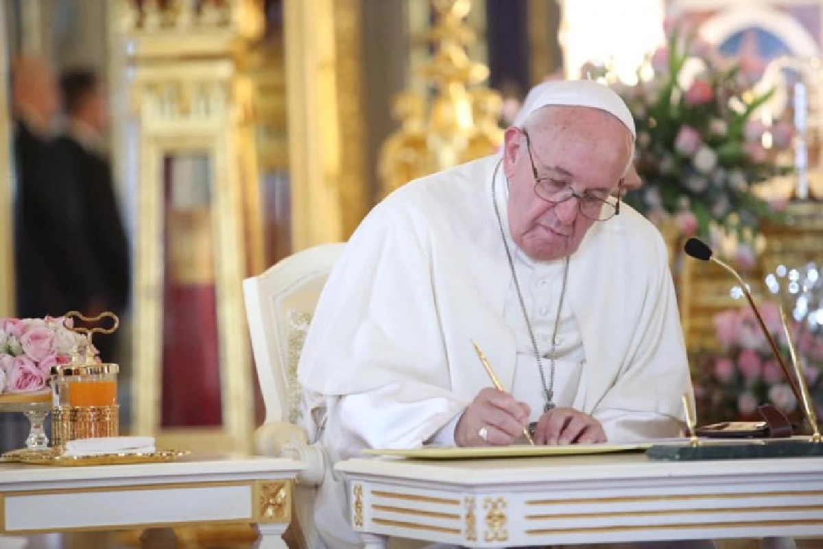 สัมพันธภาพ 2 ผู้นำศาสนา สุดงดงามยิ่ง