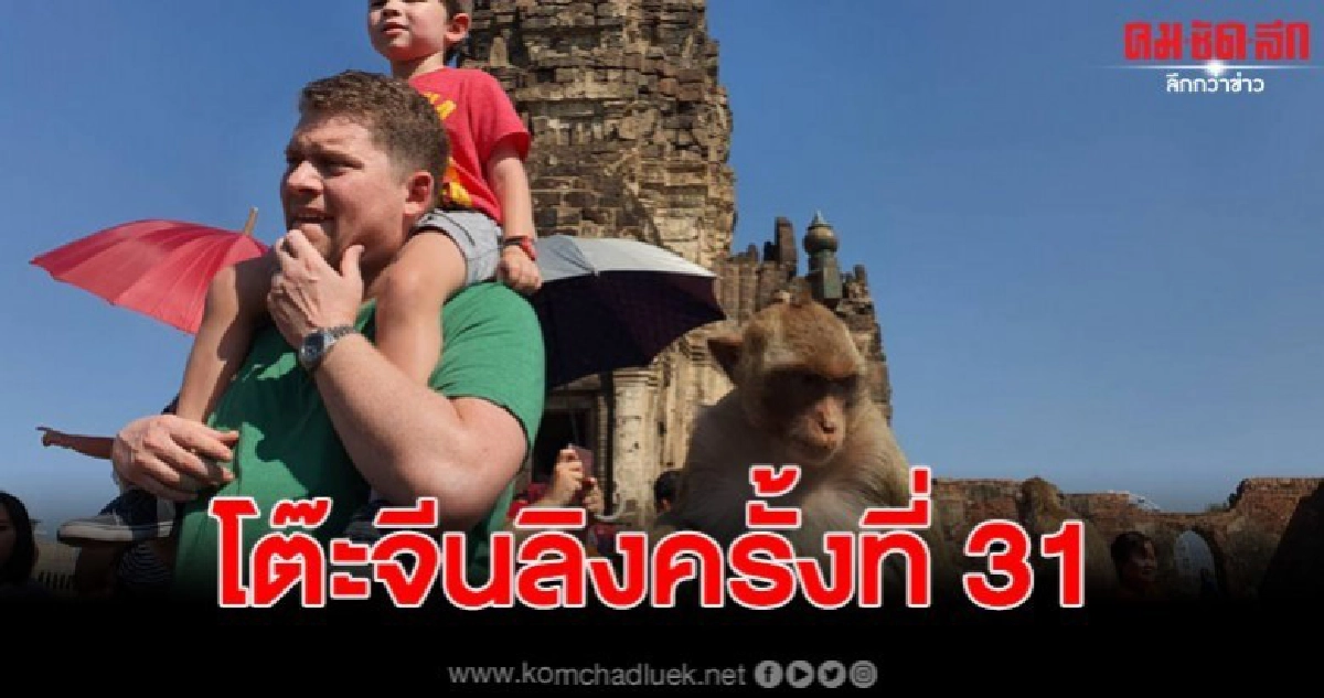 งานเลี้ยงโต๊ะจีนลิงครั้งที่ 31 คึกคัก นักท่องเที่ยวล้นหลาม