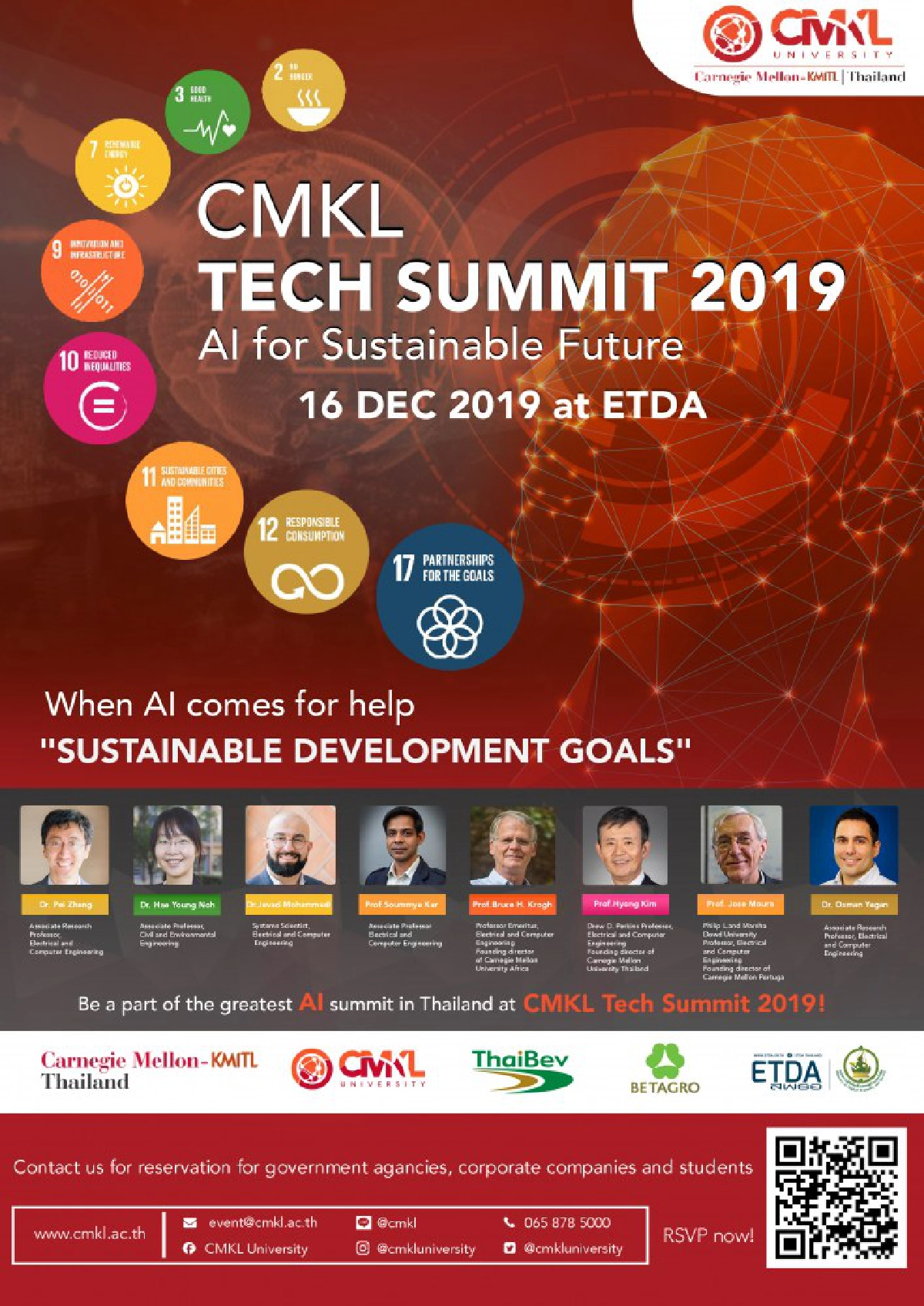 CMKL TECH SUMMIT 2019 สัมมนาด้าน AI ครั้งยิ่งใหญ่ส่งท้ายปี