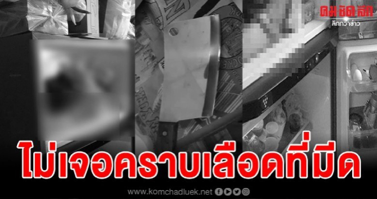 เงื่อนงำปริศนา ตำรวจไม่พบคราบเลือดที่มีดปังตอ 