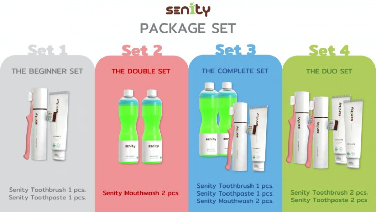 "เซนนิตี้" แบรนด์ใหม่ลุยออรัลแคร์วัยเก๋า 