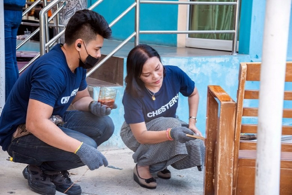 เชสเตอร์ ปันรัก ปันน้ำใจ สร้างสุข รอยยิ้มให้น้องบ้านราชาวดี 