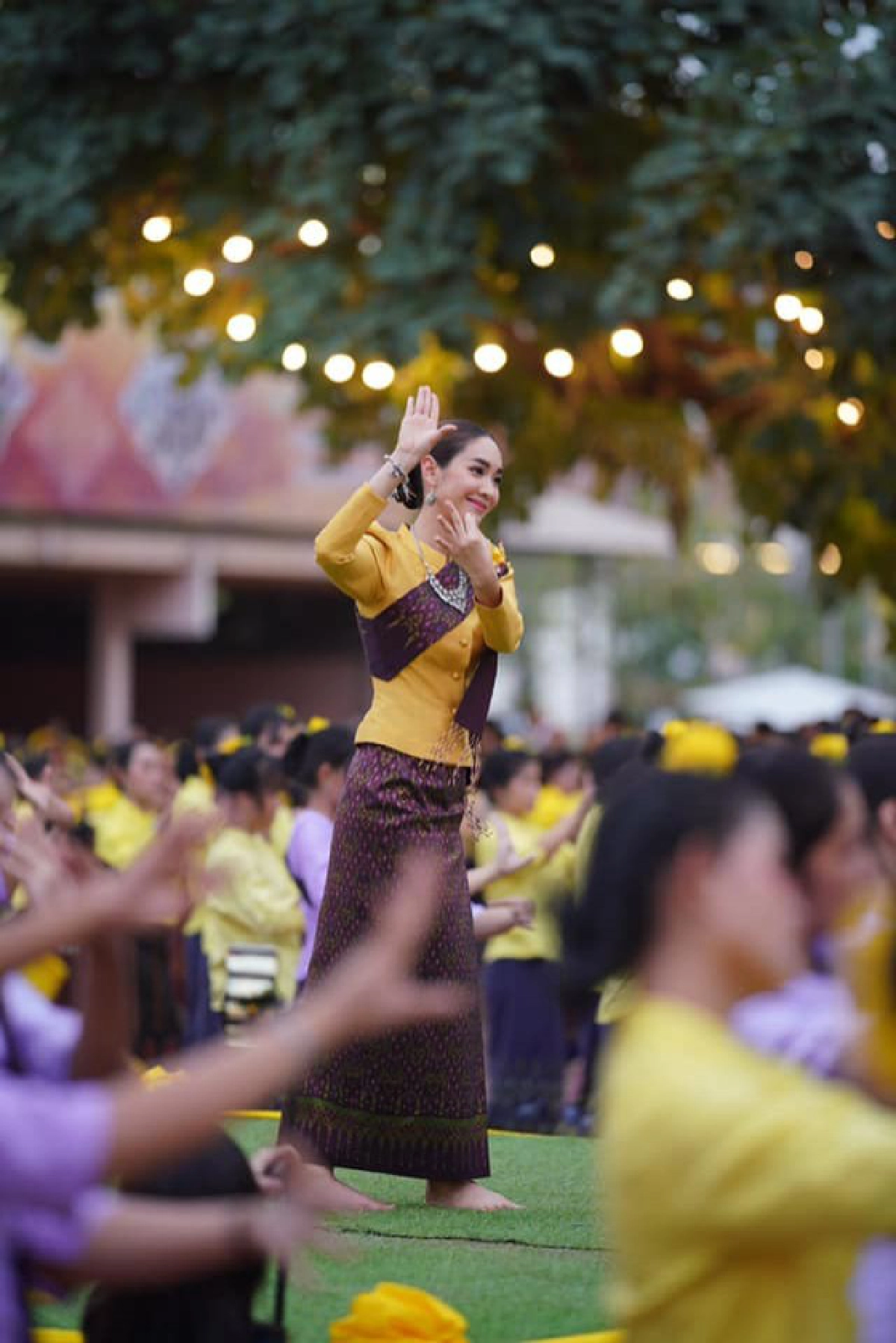 'มิน' เผยความรู้สึกร่วมรำบวงสรวงฉลอง222ปี พร้อมนางรำนับแสนคน