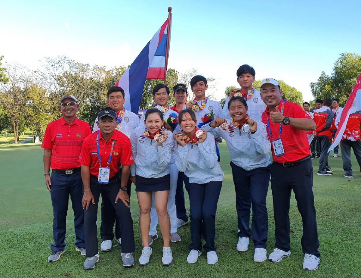 ทีมสวิงหนุ่มไทย คว้าทองทีมซีเกมส์  
