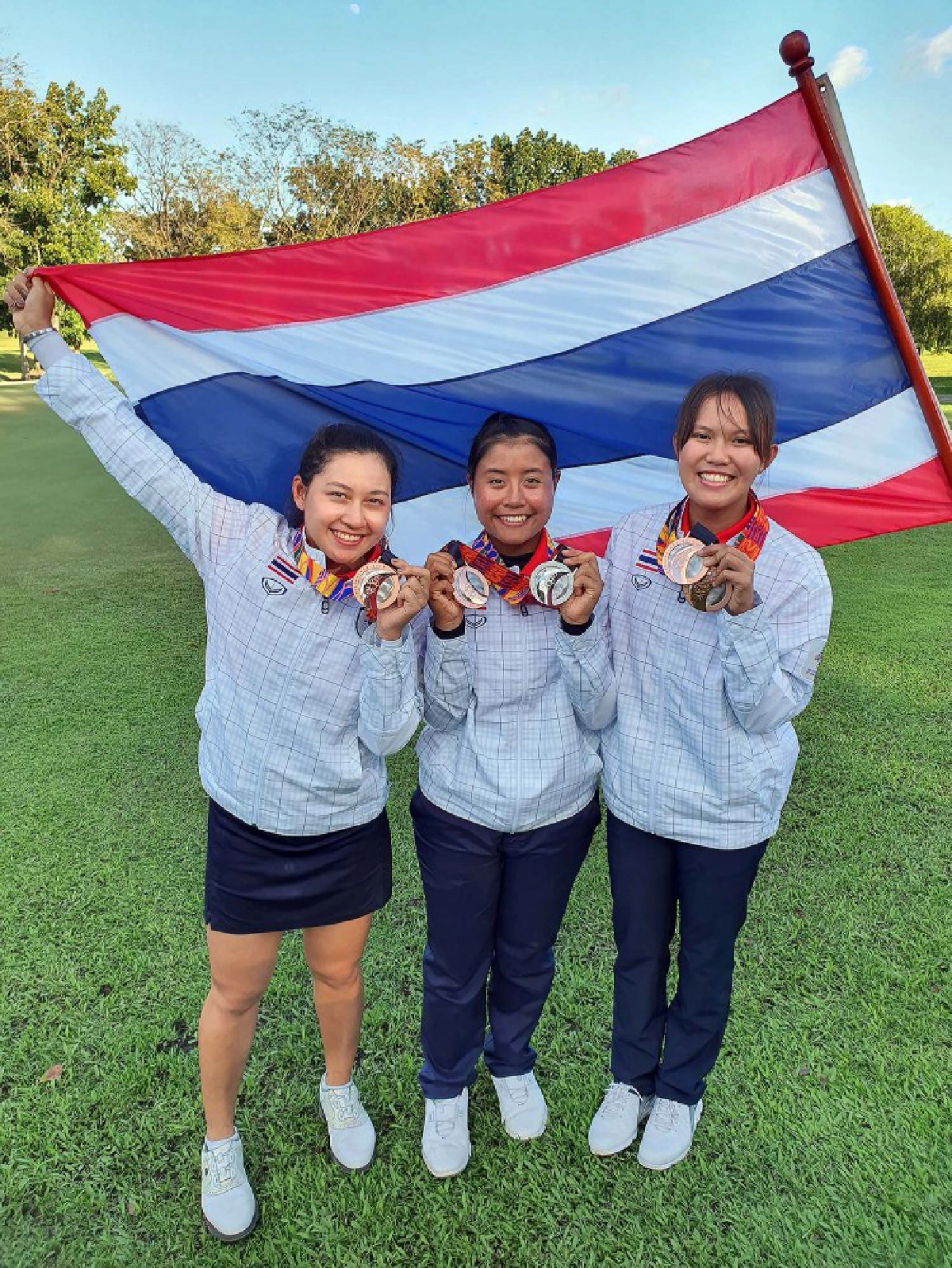 ทีมสวิงหนุ่มไทย คว้าทองทีมซีเกมส์  