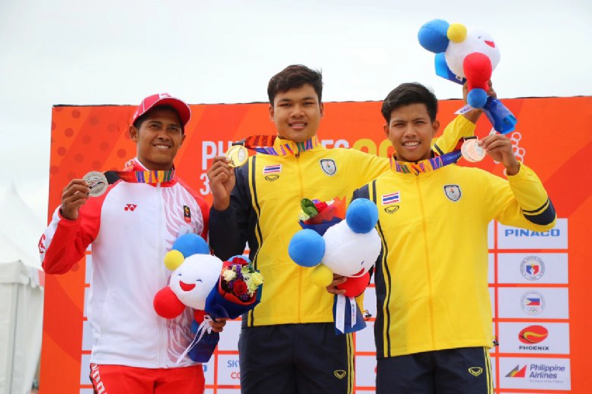  โกเมธ สุขประเสริฐ คว้าทองบีเอ็มเอ็กซ์ ซีเกมส์ 