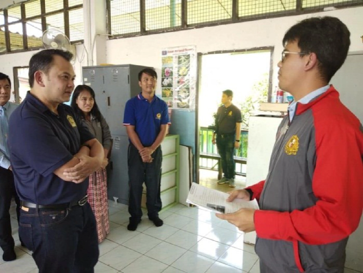 เสมา1ลงพื้นที่เซอร์ไพรส์สถานศึกษาส่องปัญหาวิชาการคุณภาพชีวิต