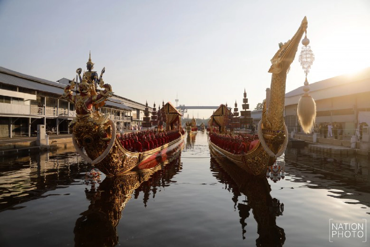 กองทัพเรือ จัดพิธีบวงสรวงแม่ย่านางเรือพระราชพิธี (ภาพชุด)  
