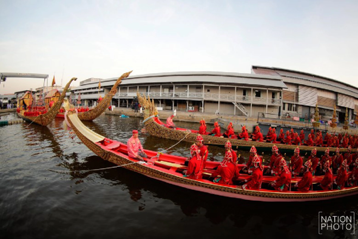 กองทัพเรือ จัดพิธีบวงสรวงแม่ย่านางเรือพระราชพิธี (ภาพชุด)  