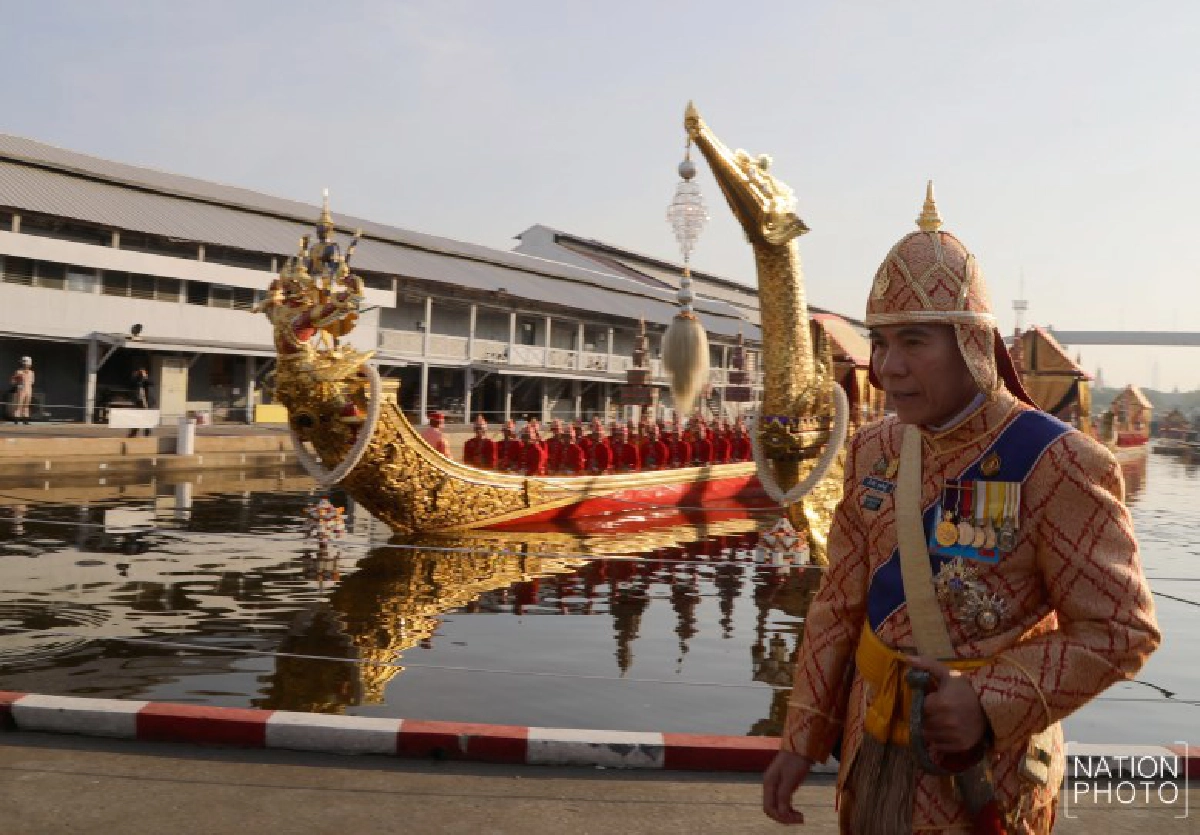 กองทัพเรือ จัดพิธีบวงสรวงแม่ย่านางเรือพระราชพิธี (ภาพชุด)  