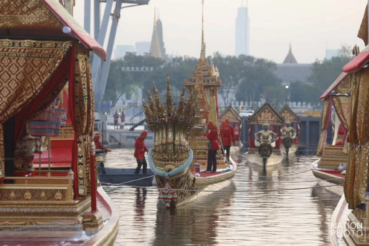 กองทัพเรือ จัดพิธีบวงสรวงแม่ย่านางเรือพระราชพิธี (ภาพชุด)  