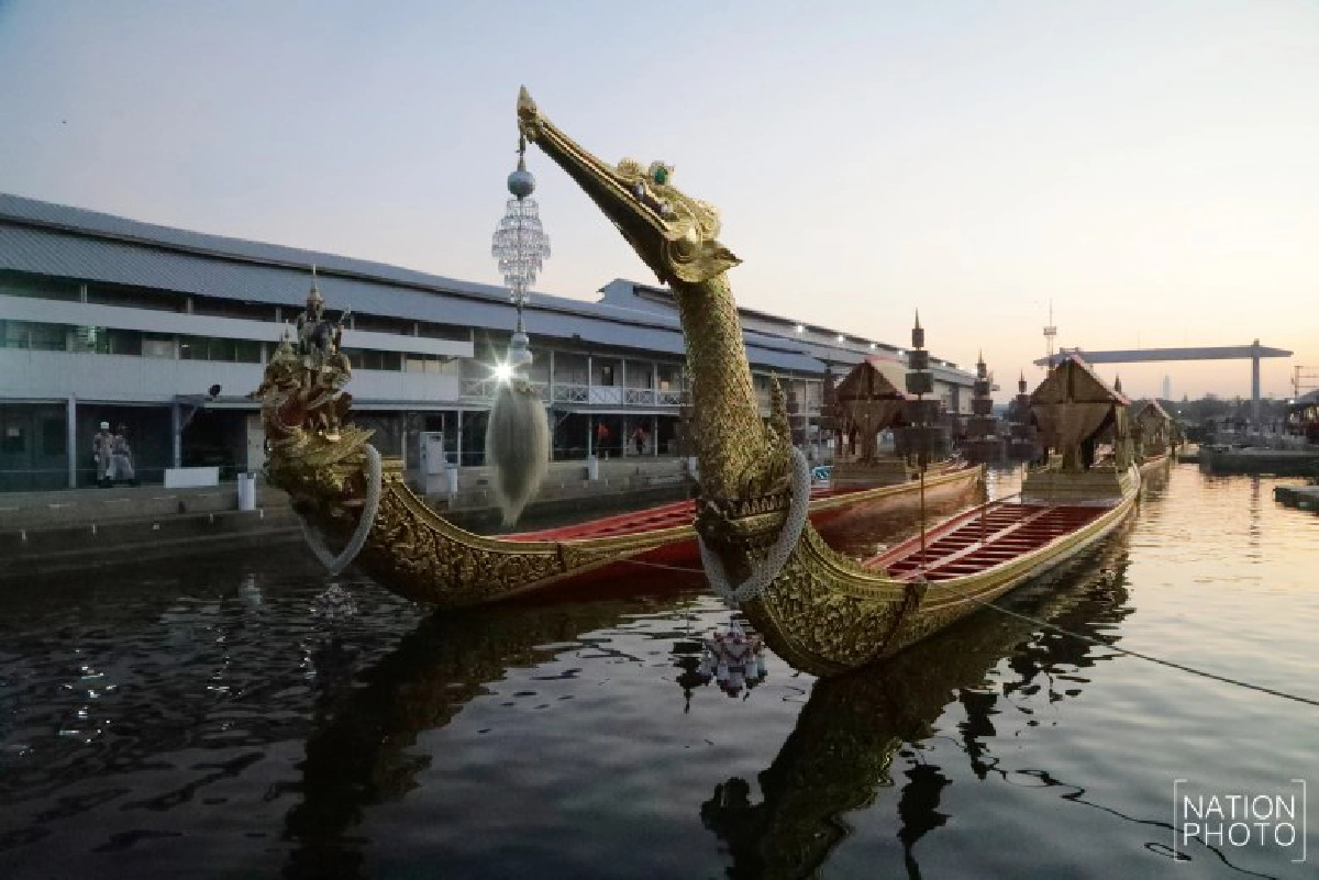 กองทัพเรือ จัดพิธีบวงสรวงแม่ย่านางเรือพระราชพิธี (ภาพชุด)  