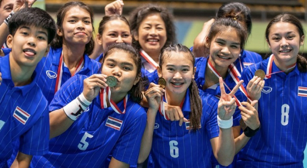 ฟลอร์บอลสาวถล่มสหรัฐฯ 10-6