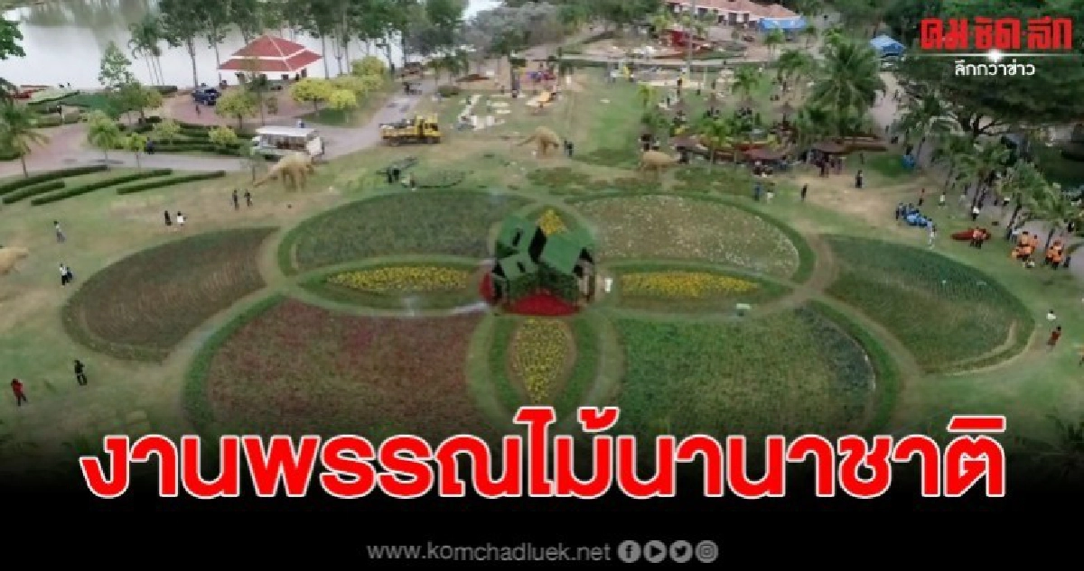 พร้อมแล้ว งานพรรณไม้นานาชาติ สวนเรืองแสง และงานปีใหม่ พร้อมแล้ว งานพรรณไม้นานาชาติ สวนเรืองแสง และงานปีใหม่