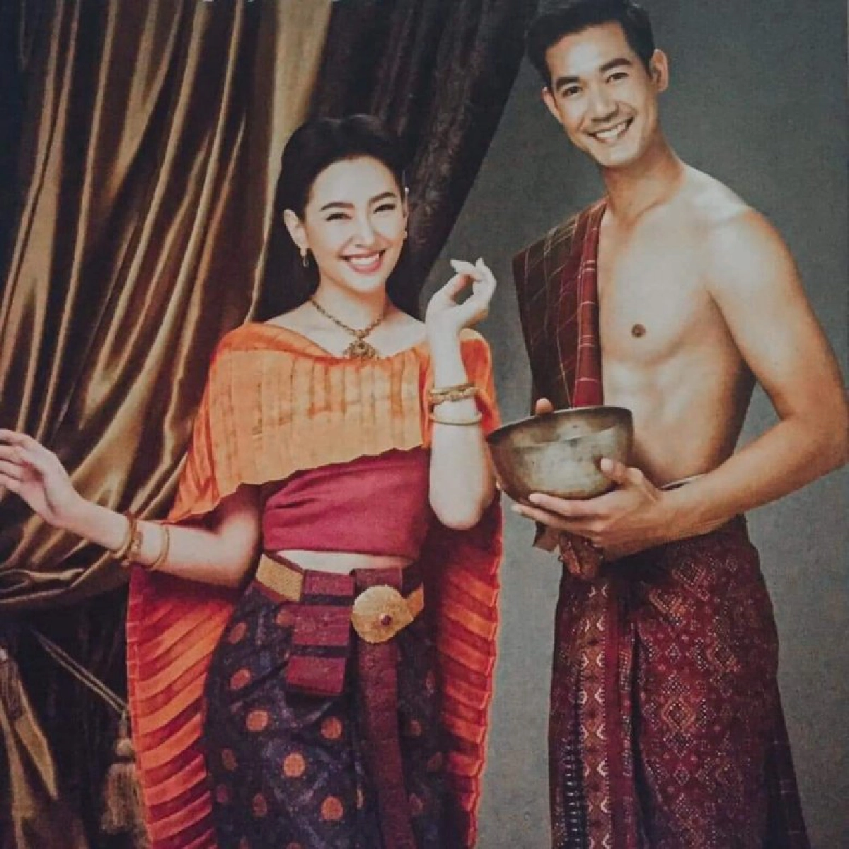 แฟนคลับถึงกับฟิน เวียร์-เบลล่า ถ่ายแบบปฎิทินปี 2563 