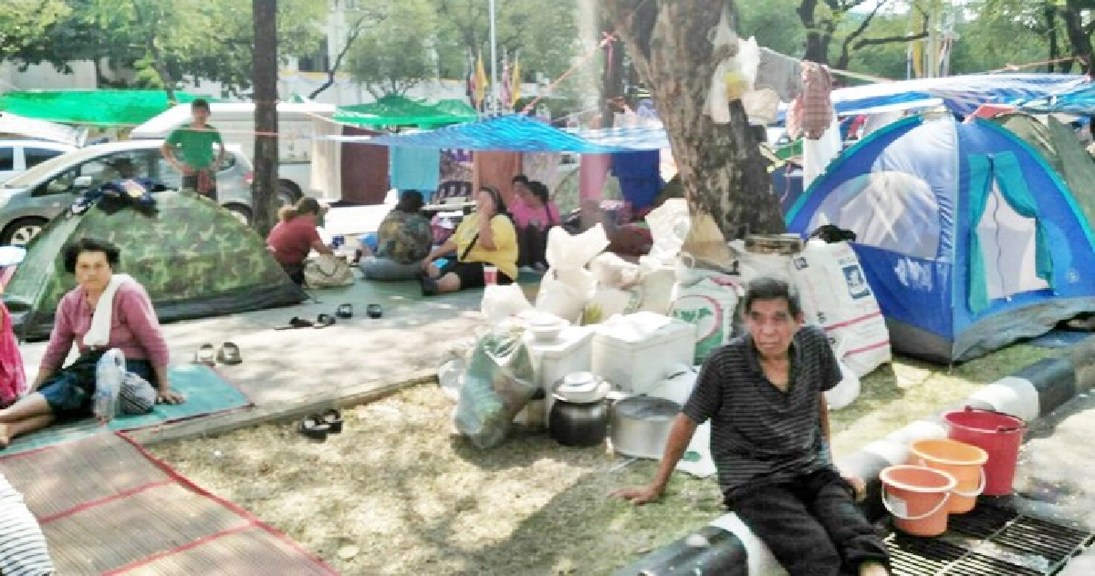 ม็อบประมง 22 จว.ปักหลักชุมนุมหน้ากระทรวงเกษตร