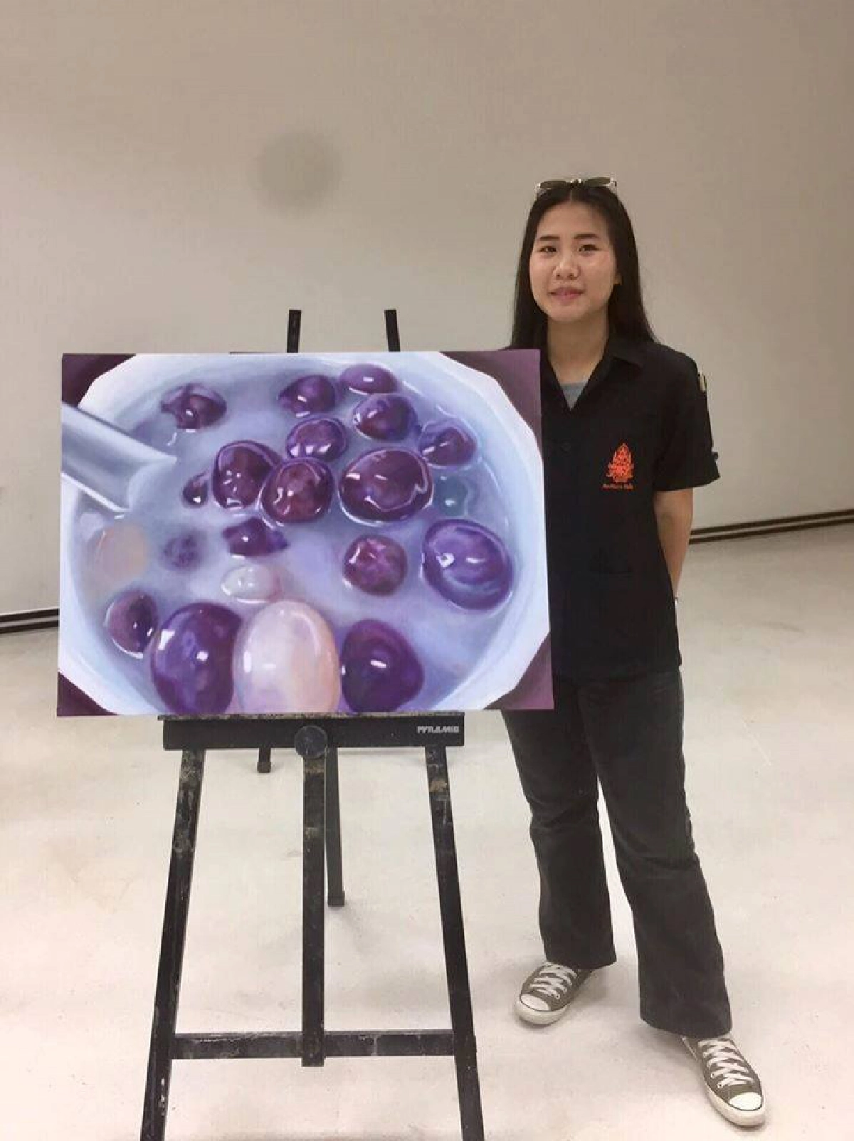 สุดทึ่ง แห่แชร์ภาพวาดรูปขนมหวานฝีมือ นศ.เหมือนของจริงมากๆ