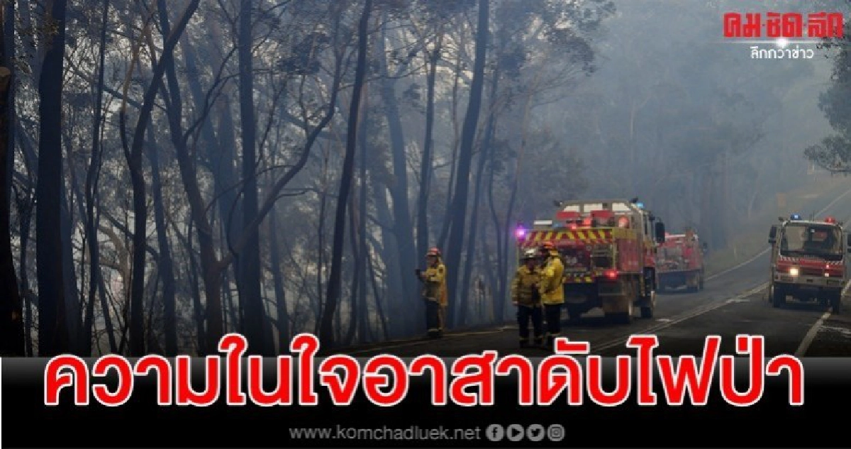 "ล้าและสูญเสีย"อาสาดับไฟป่าออสเตรเลียหลังผจญเพลิง 6 สัปดาห์ "ล้าและสูญเสีย"อาสาดับไฟป่าออสเตรเลียหลังผจญเพลิง 6 สัปดาห์
