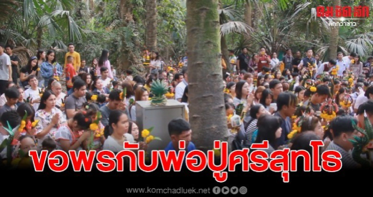 ประชาชนพร้อม นทท. แห่ขอพระพ่อปู่ศรีสุทโธและแม่ย่าศรีปทุม ประชาชนพร้อม นทท. แห่ขอพระพ่อปู่ศรีสุทโธและแม่ย่าศรีปทุม