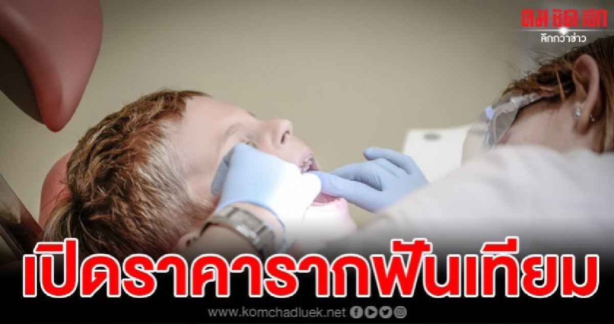 เปิดราคารากฟันเทียม หลัง ครม.อนุมัติรากฟันเทียมราคาพิเศษ เปิดราคารากฟันเทียม หลัง ครม.อนุมัติรากฟันเทียมราคาพิเศษ