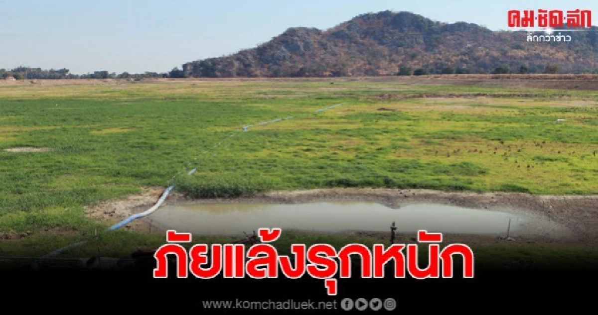 ภัยแล้งรุกหนักเจาะบาดาลในอ่างเก็บน้ำใส่นาข้าว ภัยแล้งรุกหนักเจาะบาดาลในอ่างเก็บน้ำใส่นาข้าว