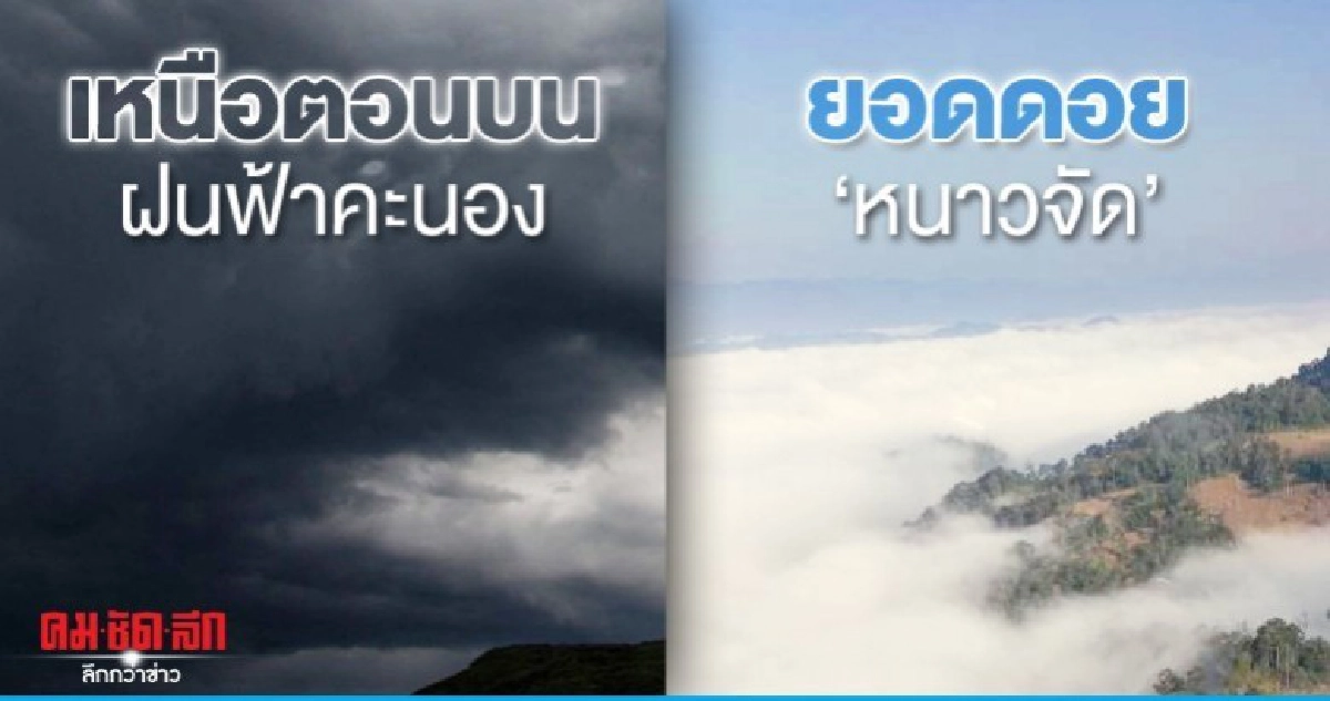 เหนือตอนบนมฝนฟ้าคะนองและลมกระโชกแรงระวังอันตราย เหนือตอนบนมฝนฟ้าคะนองและลมกระโชกแรงระวังอันตราย