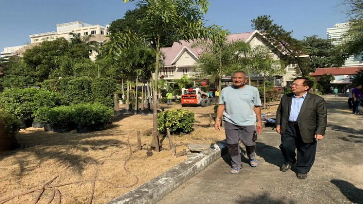 สวนนงนุช ปรับปรุงภูมิทัศน์สถานทูต กระชับสัมพันธ์ ไทยเมียนมา สวนนงนุช ปรับปรุงภูมิทัศน์สถานทูต กระชับสัมพันธ์ ไทยเมียนมา
