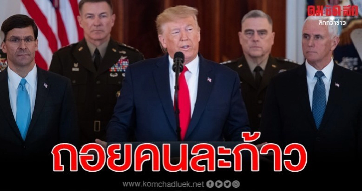 โลกคลายกังวล ทรัมป์ ไม่ใช้กำลัง หันคว่ำบาตรเศรษฐกิจอิหร่าน โลกคลายกังวล ทรัมป์ ไม่ใช้กำลัง หันคว่ำบาตรเศรษฐกิจอิหร่าน