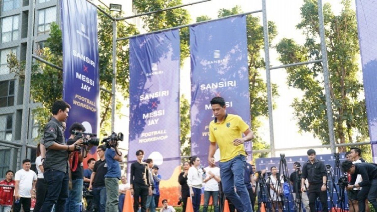 "เจ" ชนาธิป ชวนลูกบ้านแสนสิริฟิตร่างกาย