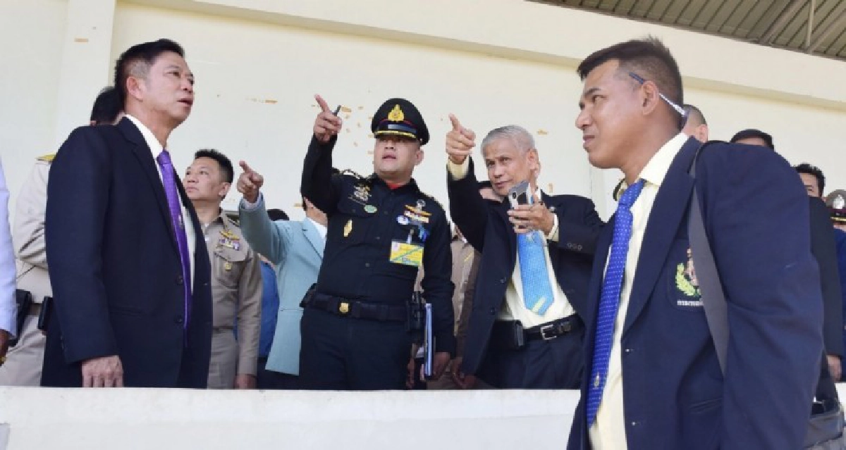 กองพระราชพิธีสำรวจความพร้อมสนามแข่งขัน อุดรธานีเกมส์ กองพระราชพิธีสำรวจความพร้อมสนามแข่งขัน อุดรธานีเกมส์