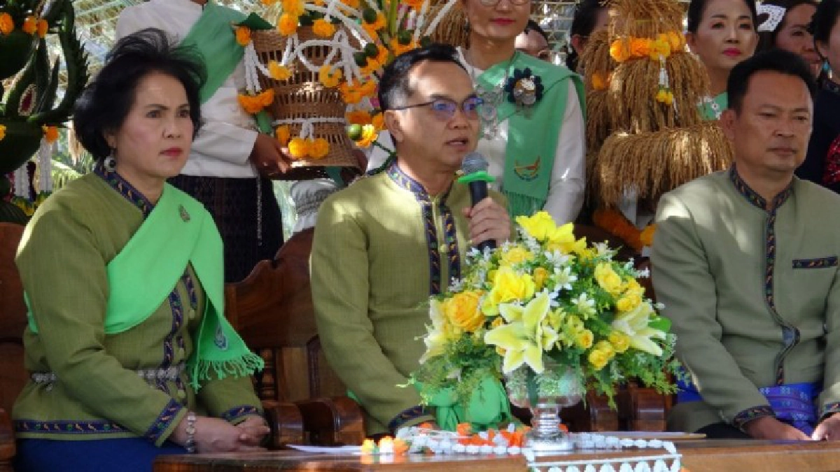 แถลงข่าวจัดงานสืบสานประเพณีบุญคูณลานข้าวอินทรีย์วิถียโสธร แถลงข่าวจัดงานสืบสานประเพณีบุญคูณลานข้าวอินทรีย์วิถียโสธร